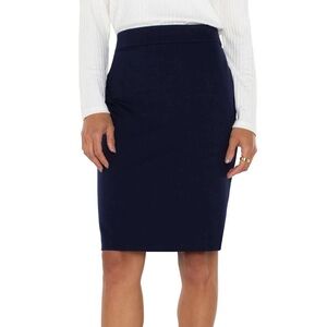 LIVERPOOL PENCIL SKIRT W/BACK VENT